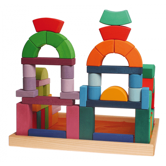 Grimm's outlet Large Romanesque Building Set